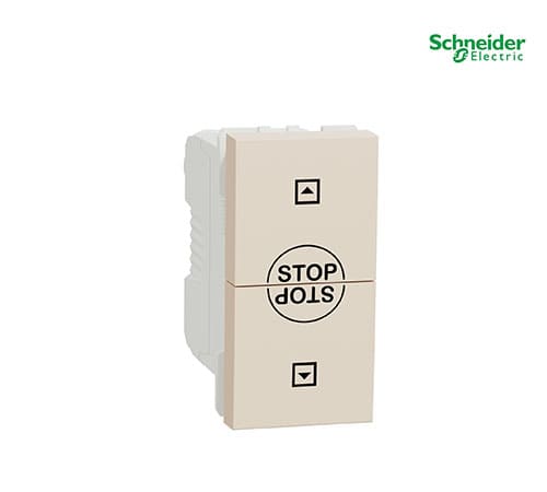 Unica - Rocker Switch - 10 A, 250 Vac - 1 M - Ivory-NU310844SC