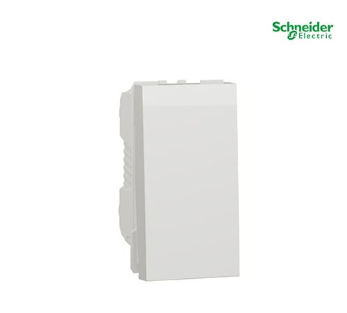 Unica - Rocker Switch - 1-Way - 16 Ax 250 Vac - 1 M - White-NU316118