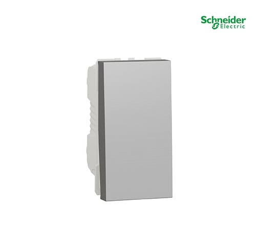 Unica Top-Class - Rocker Switch - 2-Way - 16 Ax 250 Vac - 1 M - Alu.-NU316330