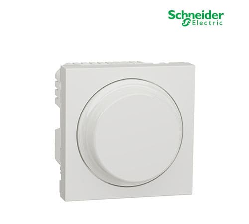 Unica - Universal  Rotary Dimmer Led- 230 Vac - White-NU351418