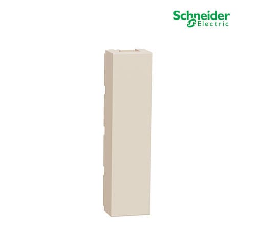 Unica - Blind Cover Plate For - 0.5 M - Ivory-NU986444