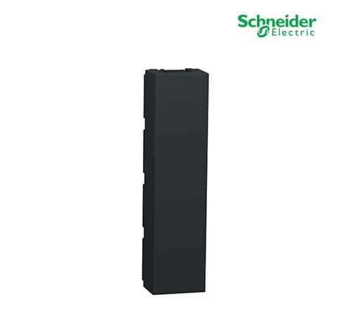 Unica Top-Class - Blind Cover Plate For - 0.5 M - Graphite-NU986454