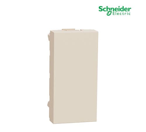 Unica - Blind Cover Plate For - 1 M - Ivory-NU986544