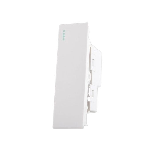 One way switch with lamp - White - 16 A - 22 mm - Nuovo - NUV 80 572