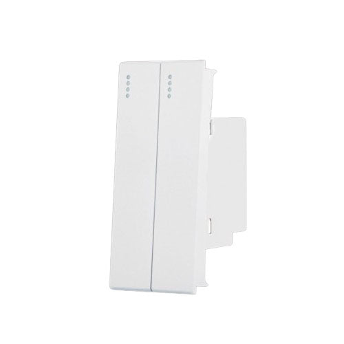 Dobule one way switch - White - 16 A - 33 mm - Nuovo - NUV 80 580