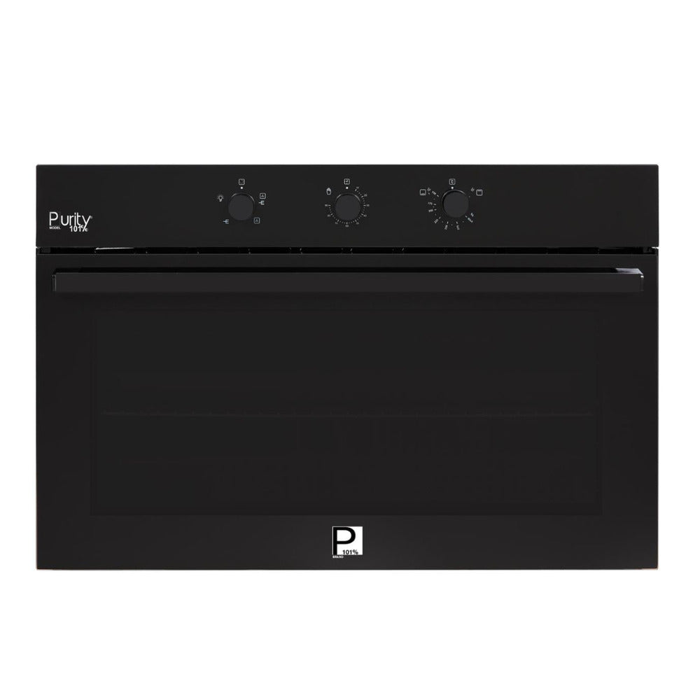 Purity Gas Built In Oven With Grill - Black - 90 cm - 97 Liter - Purity - OPT903GG
