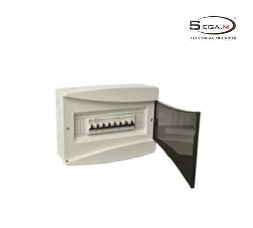 Plastic Distribution Panel 8/12 lines - Recessed P- R8/12-Sega M
