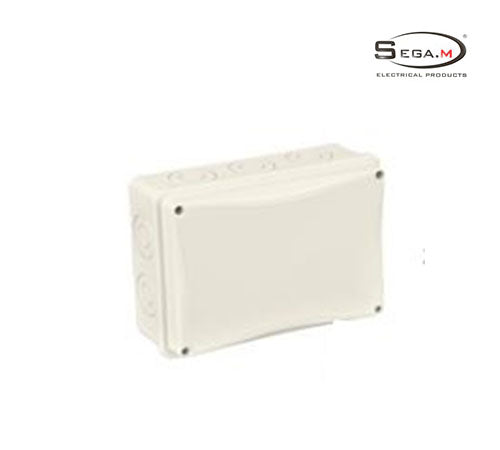 Rectangular Plastic Junction Box 200×148mm Gland Slot PRE004-C-Sega M