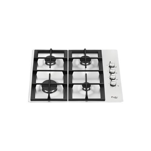 Purity Built In Hob - Silver - 4 Burners - 60 cm - Purity - PRT601F