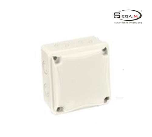 Plastic Junction Box 100×100mm Gland Slot IP67 PS007-C-Sega M