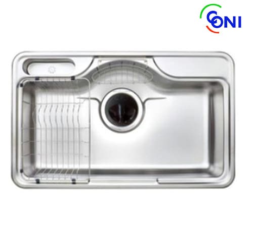 New Kotra Coni - Inset Stainless Steel Kitchen Sink 51.5×85 cm - PWSDS850