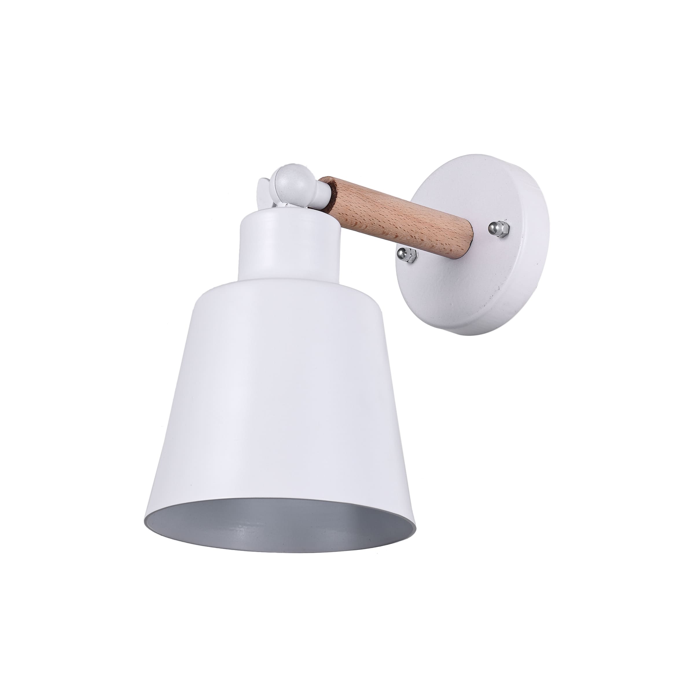 مصباح حائط الروضة معدن أبيض - 24×30 سم - 1 لمبة - RL-CU-026