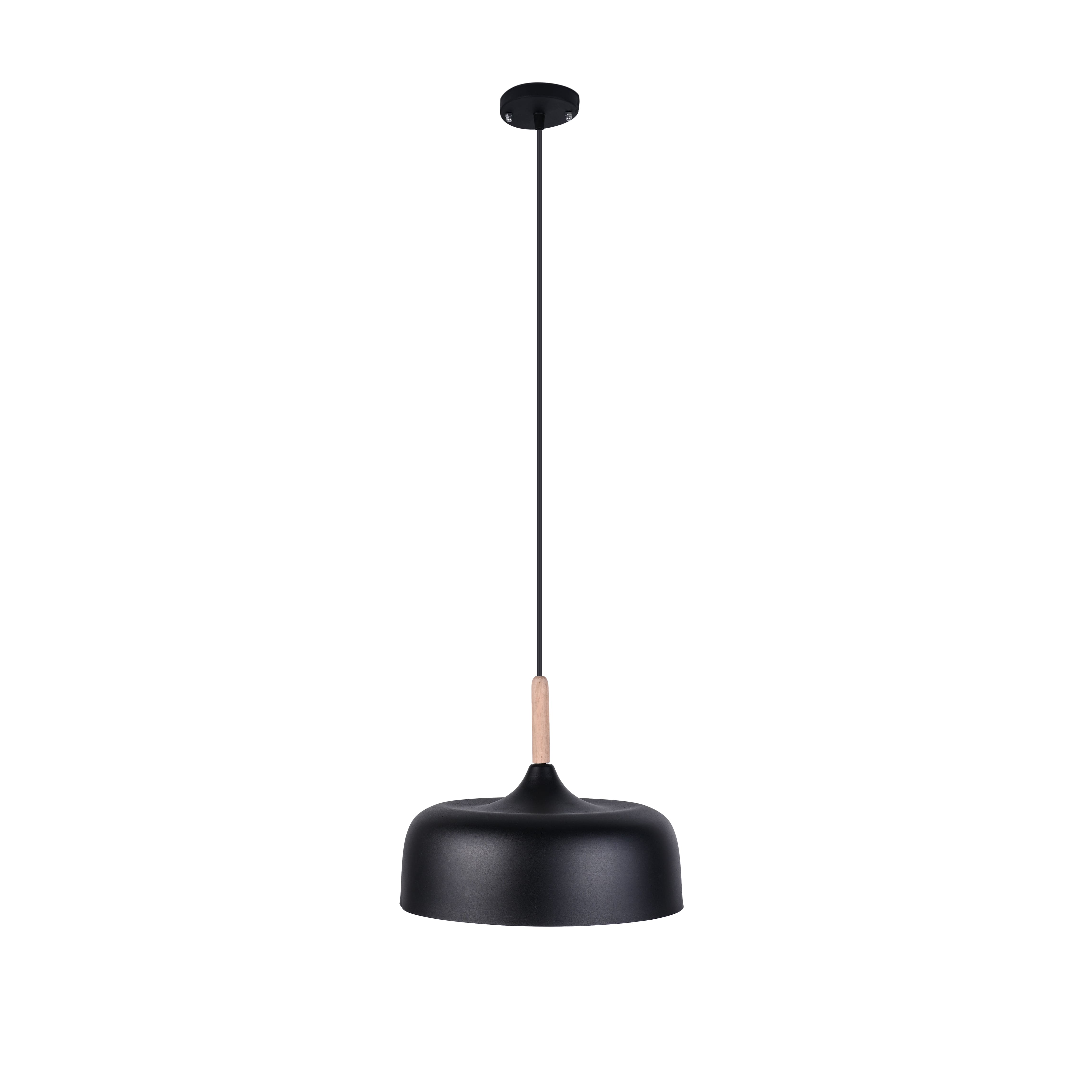 El Rawda Black Modern Flush Light 70×70 cm - 1 Lamp - RL-GC-001