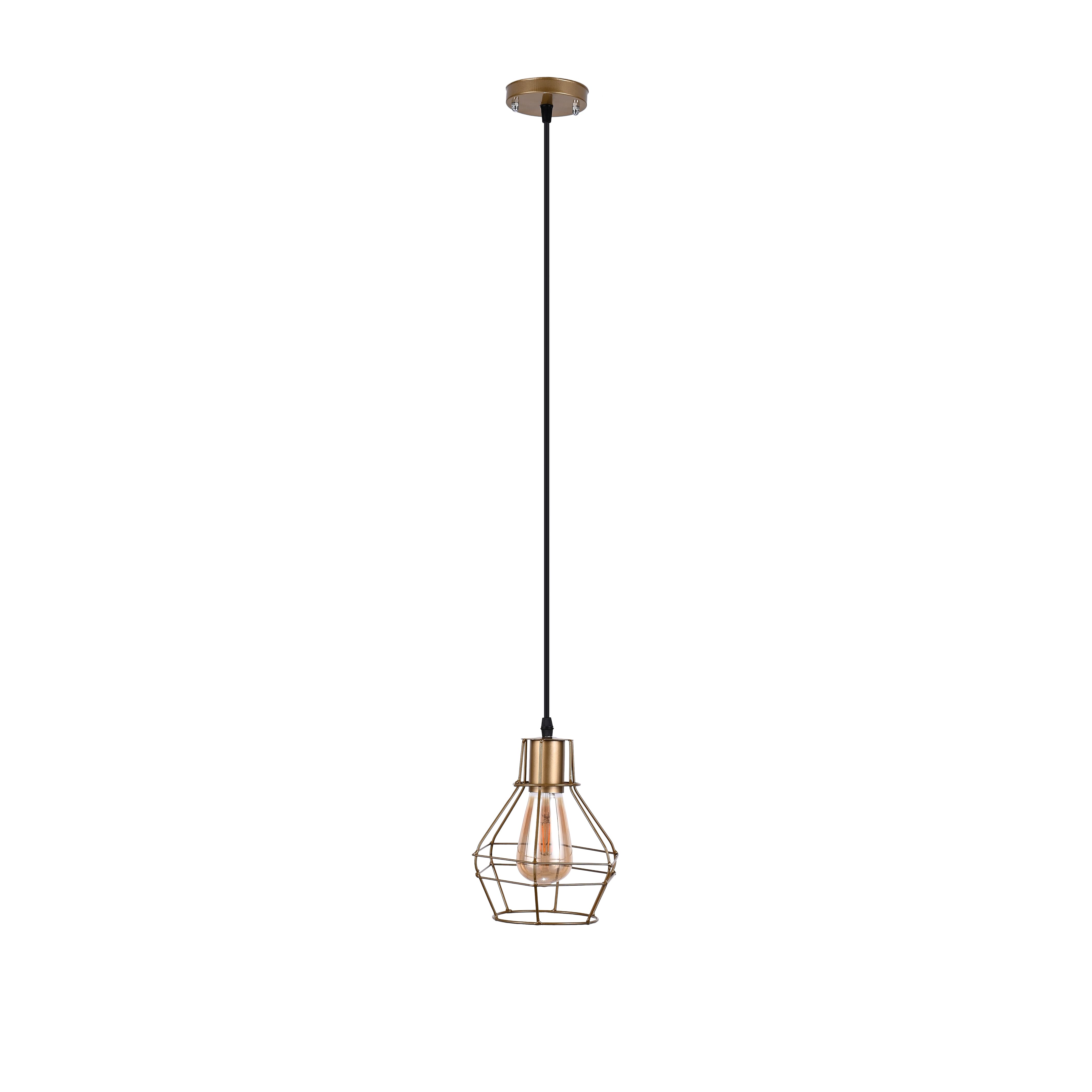 El Rawda Gold Modern Flush Light 70×70 cm - 1 Lamp - RL-KR-039