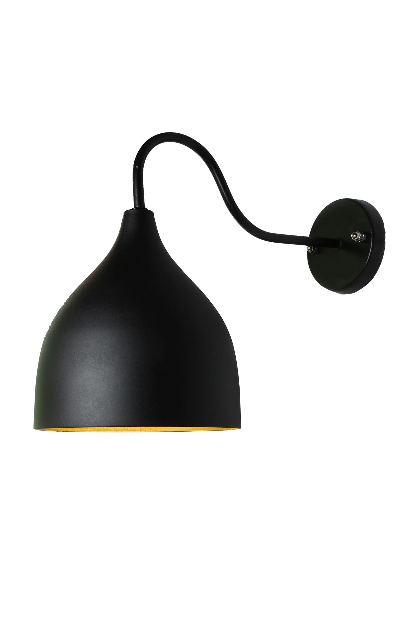مصباح حائط الروضة معدن أسود - 26×37 سم - 1 لمبة - RL-NA-033