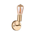 مصباح حائط الروضة معدن ذهبي - 25×10 سم - 1 لمبة - RL-RS-014
