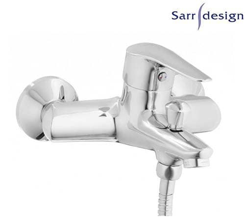 Segura Single Lever Wall-mount Bath & Shower Mixer With Automatic Diverter - Low Pressure Operation Chrome - Sarrdesign - SD1031-CP
