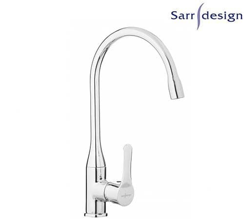 Trinity Single Lever Kitchen Mixer With High Swivel Tube Spout Chrome - Sarrdesign - SD1047-CP