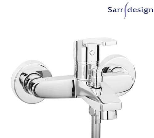 Amazon Single Lever Wall-mount Bath & Shower Mixer With Automatic Diverter For Low Pressure Operation - Chrome - Sarrdesign - SD1121-CP