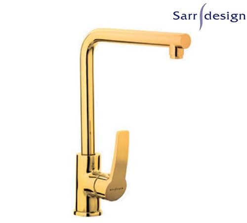 Amazon Single Lever Kitchen Mixer With High Swivel Tube Spout - Gold - Sarrdesign - SD1124-GP