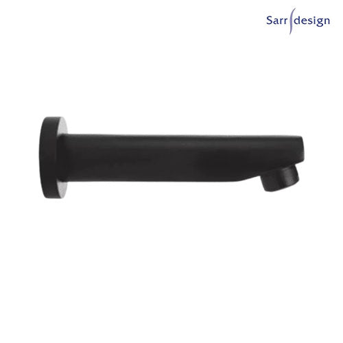 Cast Bath Spout 1/2" Inch Ø35 Mm (Exposed Aerator) - Black Matte - Sarrdesign - SD3205-BC