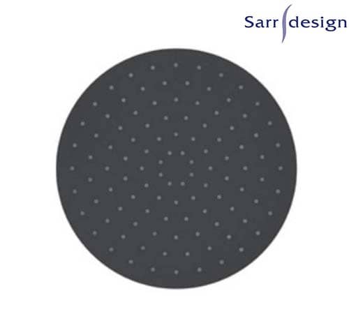 Shower Head Ø200 Mm (Circular) - Black Matte - Sarrdesign - SD3212-BC