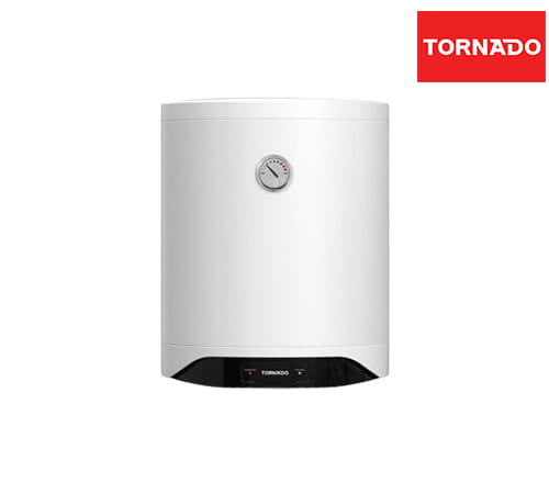 Tornado Enamel Michanical Electric Water Heaters 40L White - TEEE-40MW