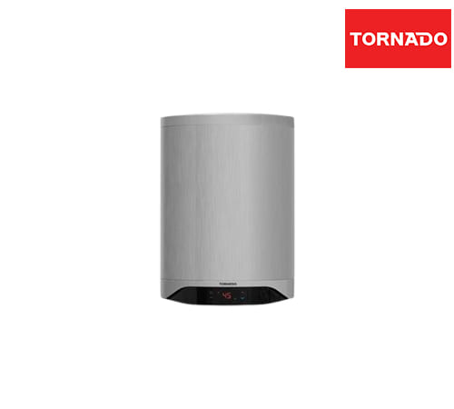 Tornado Enamel Digital Electric Water Heaters 50L Silver - TEEE-50DS