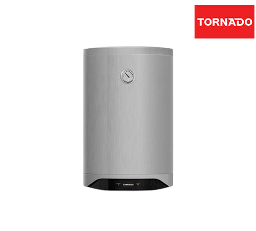 Tornado Enamel Michanical Electric Water Heaters 60L Silver - TEEE-60MS