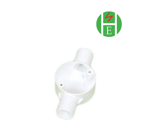 Through Junction Box UPVC 20mm