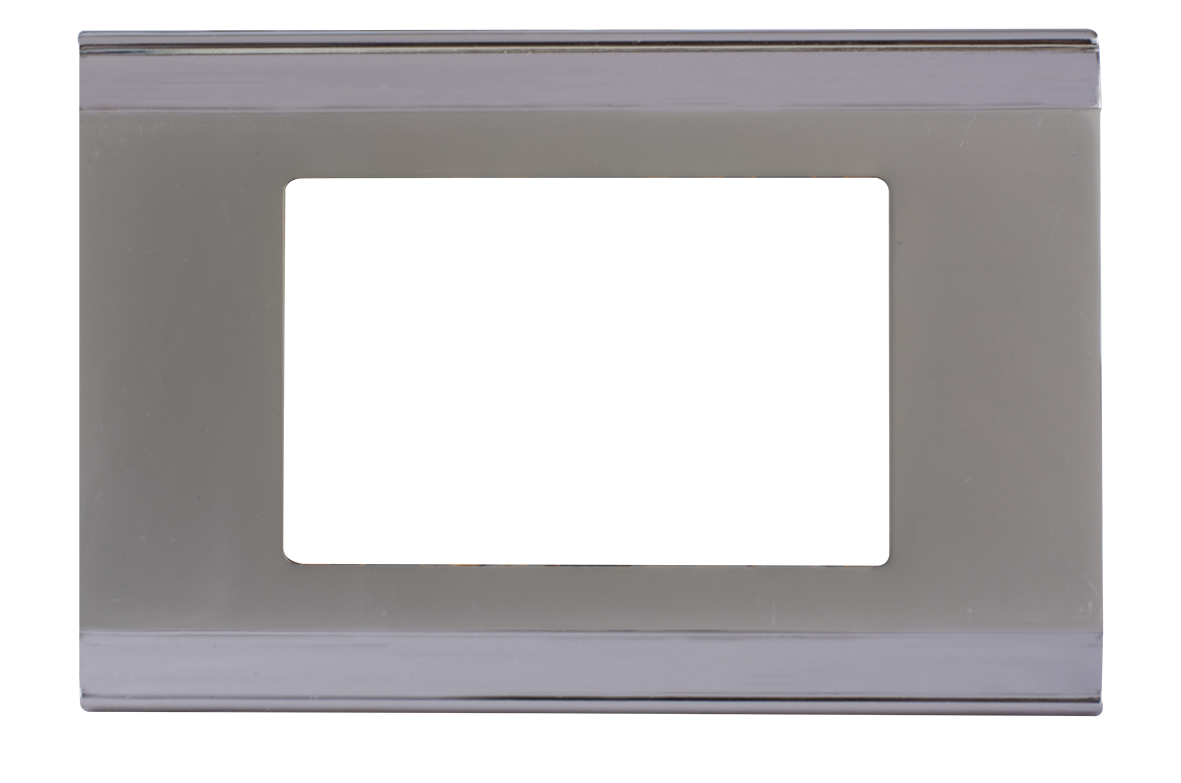 وش كهرباء فارس ثلاثي - فضي * ستانلس - ساس - UNO FR SS