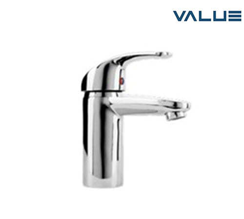 Napoli Washbasin Single Lever Mixer - Chrome - Value - VB8010
