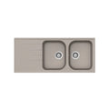 Shock Viola Quartz Kitchen Sink - concrete- Viola D-200