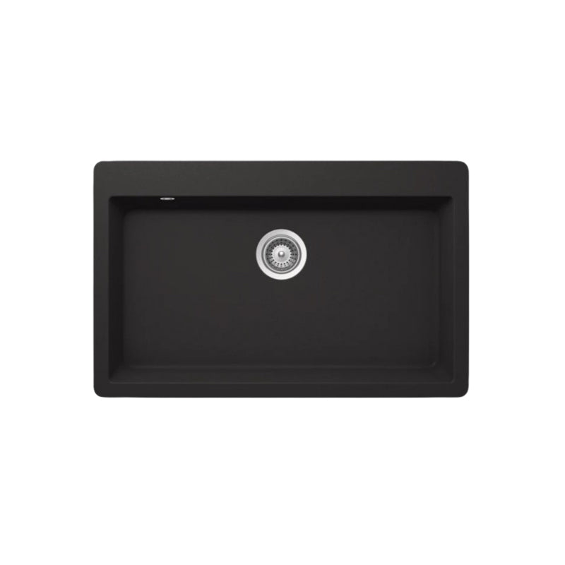 Shock Virtus Quartz Kitchen Sink - Onyx- Virtus N-100XL