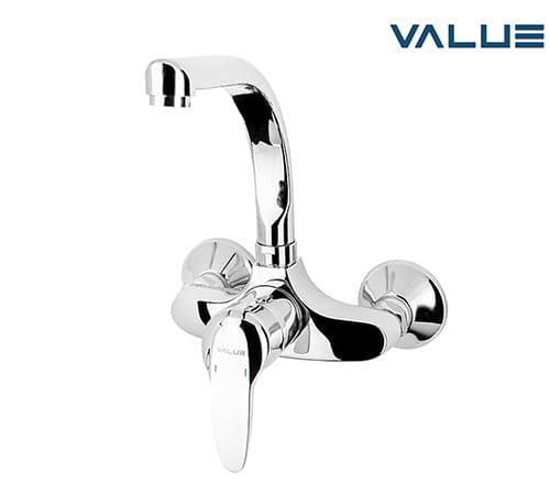 Modena Mixer Hanging With Moving Upper Valve - Chrome - Value - VK13035