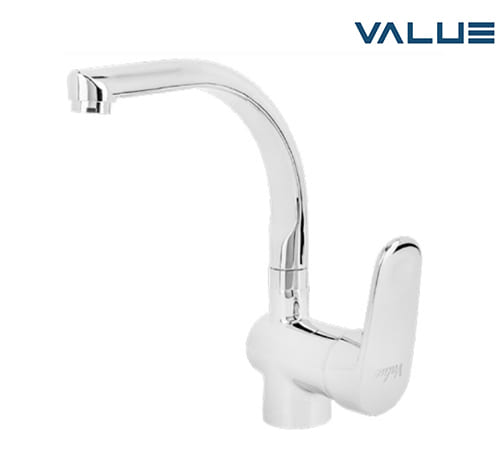 Livorno High Tree Washbasin Mixer - Chrome - Value - VK3031