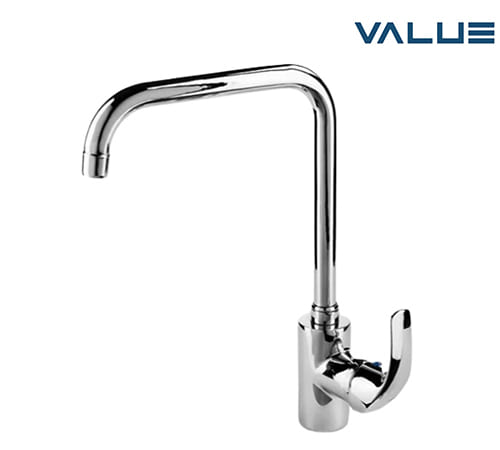 Napoli Tree Mixer With Squared Swivel Spout - Chrome - Value - VK8032
