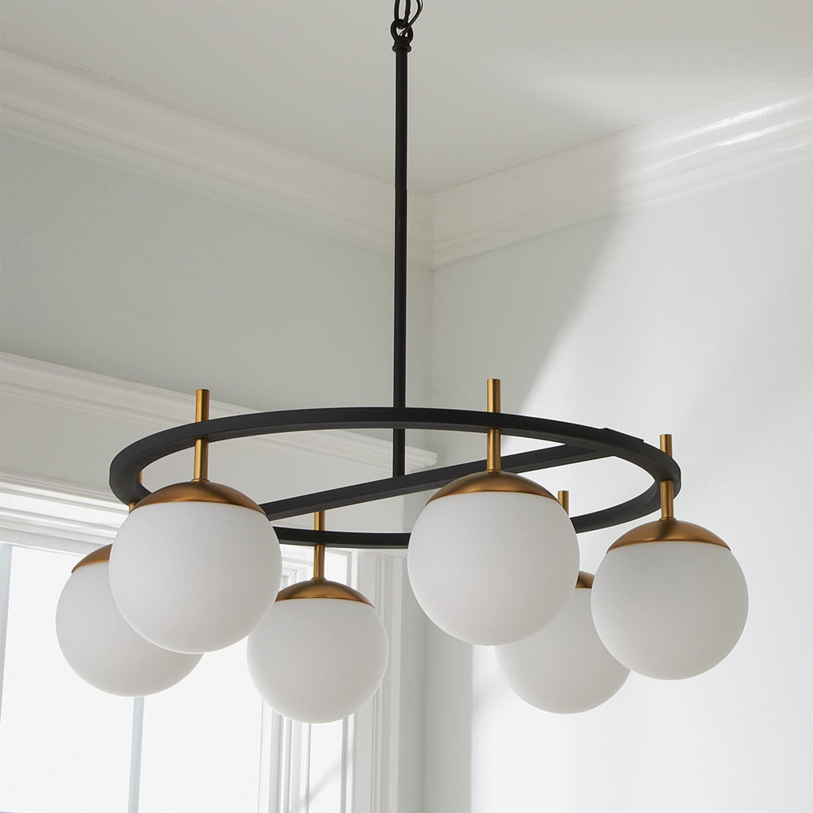 Y-Lights Ceiling Lamp - Black & White - Steel - 90*65 cm - YL631