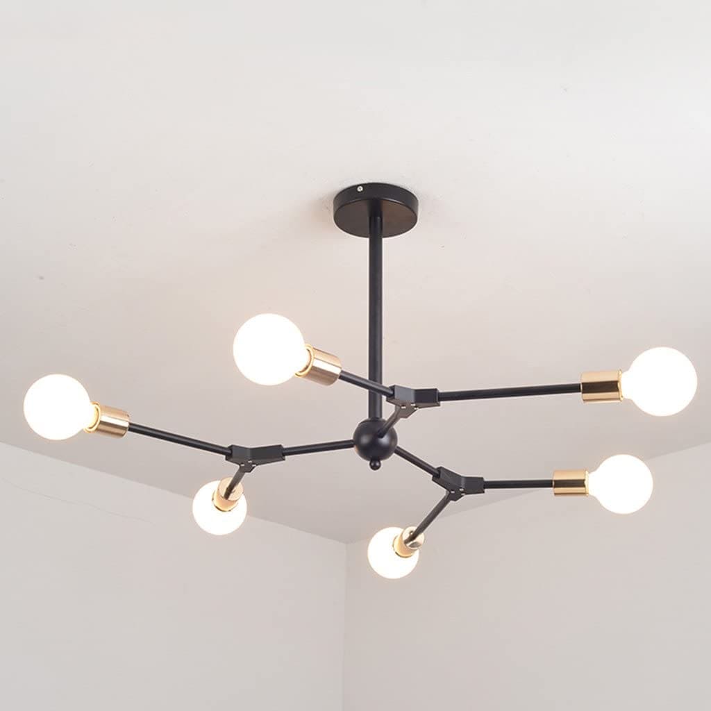 مصباح سقف واي لايت - معدن - أسود - 85*40 سم - YL652