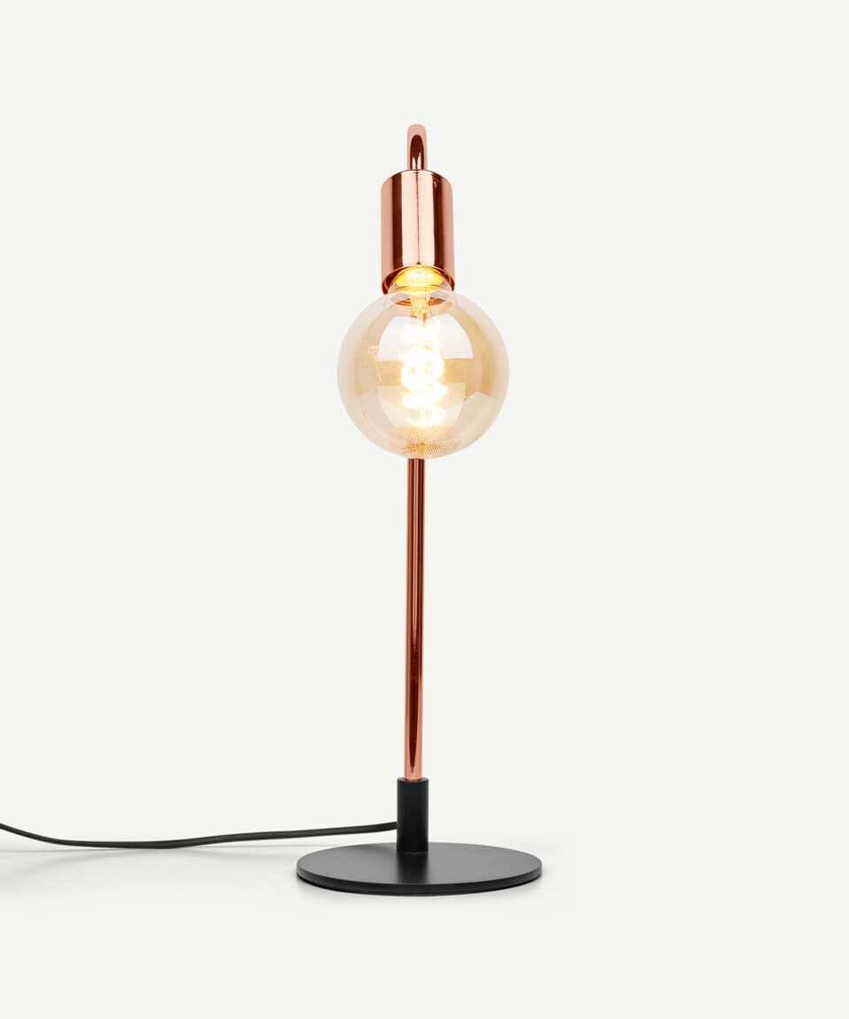 Y-Lights Table Lamp - Rose Gold & Black - Steel - 15*15*45 cm - YL681