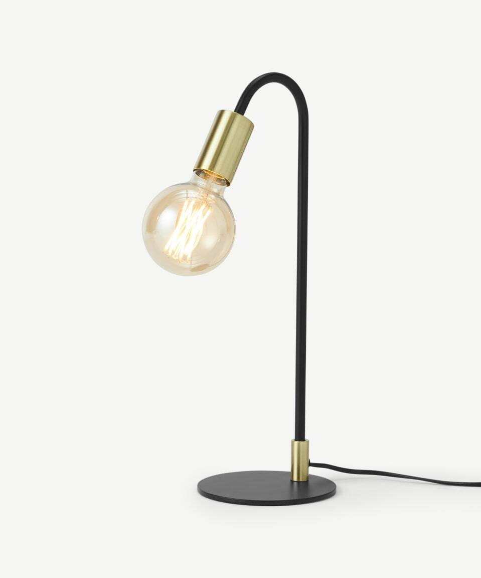 Y-Lights Table Lamp - Gold & Black - Steel - 15*15*45 cm - YL682