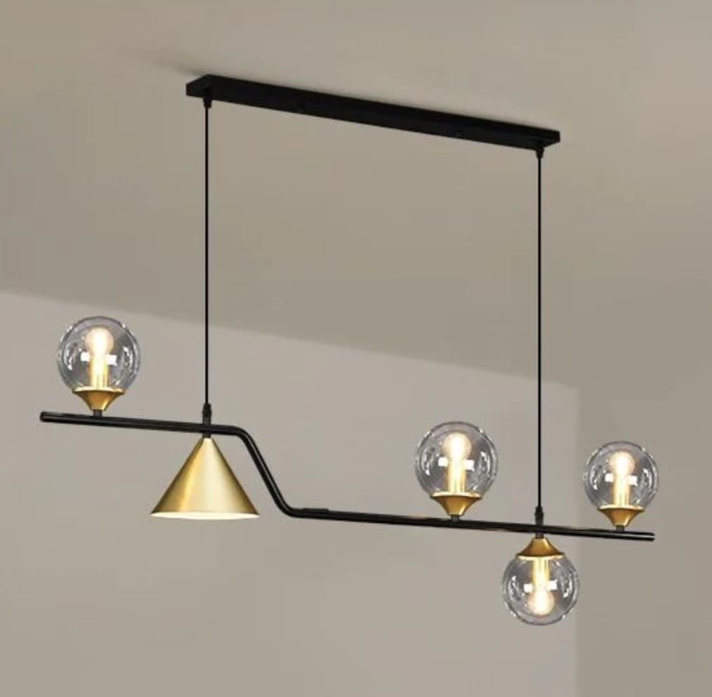 Y-Lights Ceiling Lamp - Multicolor - Steel & Glass - 120**120 cm - YL759