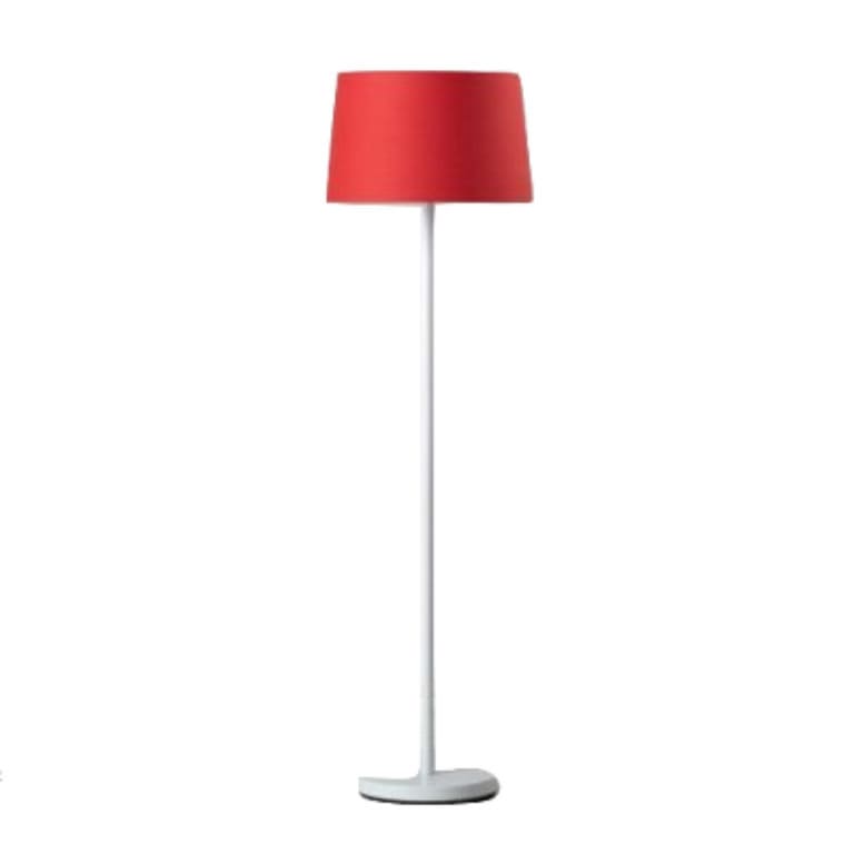 مصباح ارض واي لايت - معدن مدعوم بالقماش - أبيض و Red - 40*164 سم - YLF0056