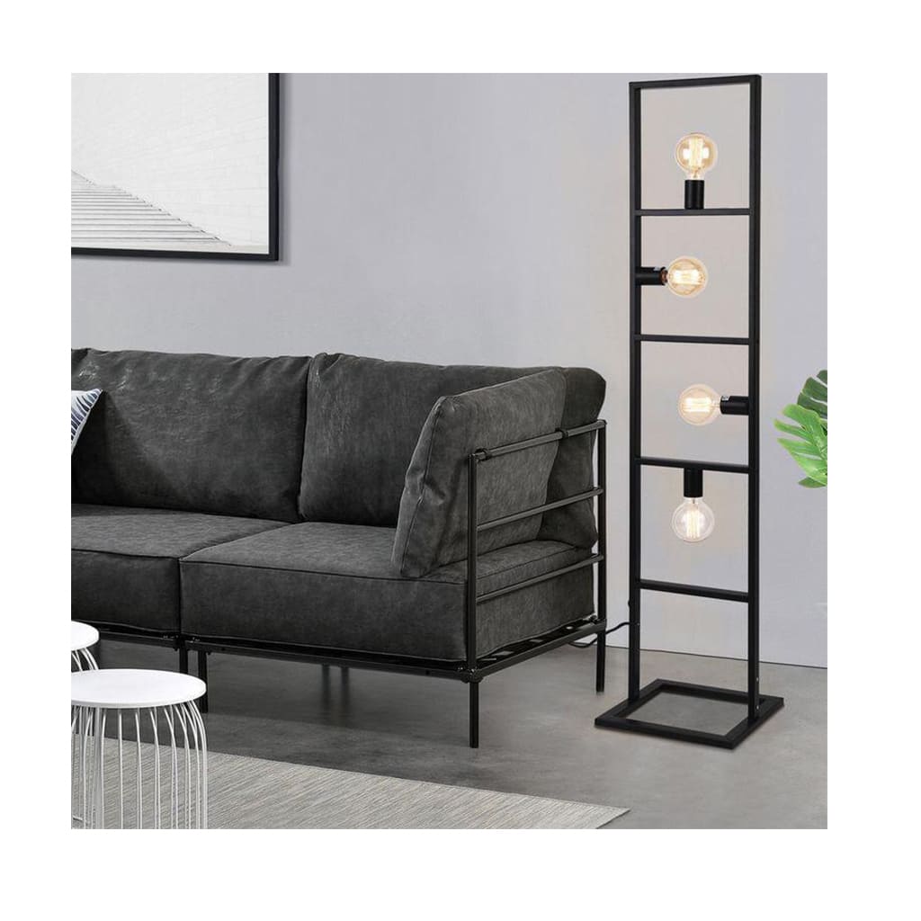 مصباح ارض واي لايت - معدن - أسود - 36*160 سم - YLF0078