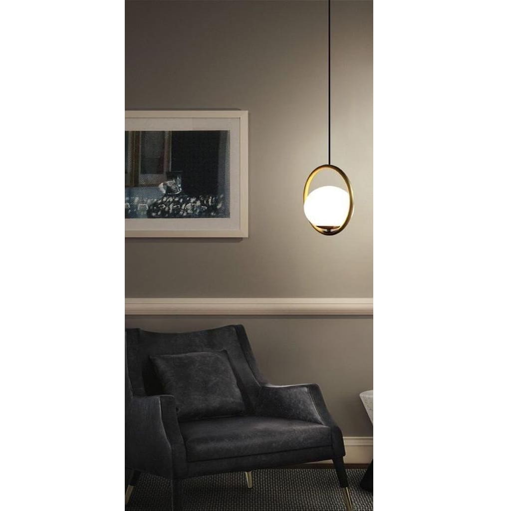 مصباح سقف واي لايت - معدن - ذهبي - 26*26 سم - YLK0027