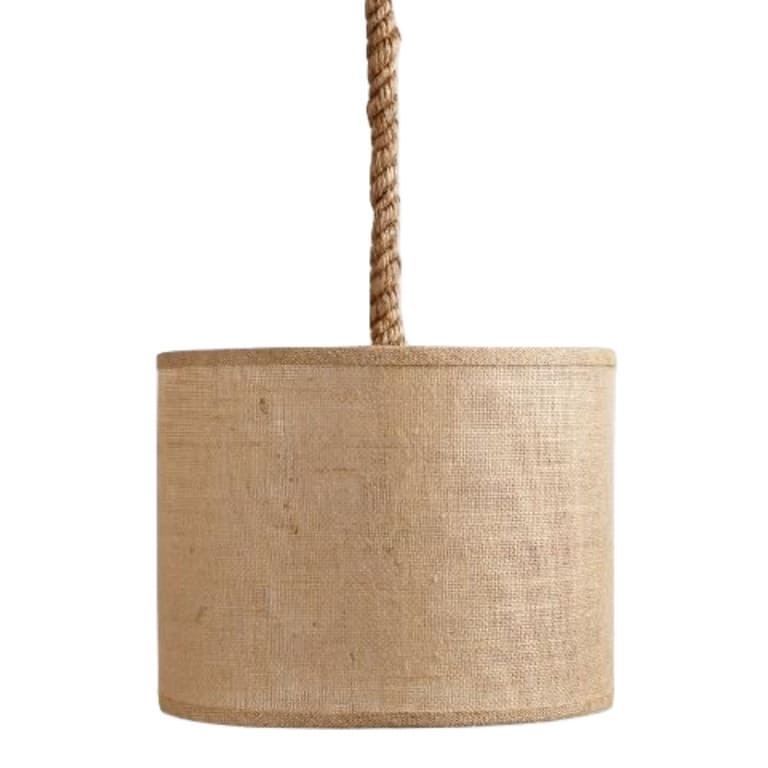 Y-Lights Ceiling Lamp - Beige - Steel & Jute - 28*100 cm - YLK0033