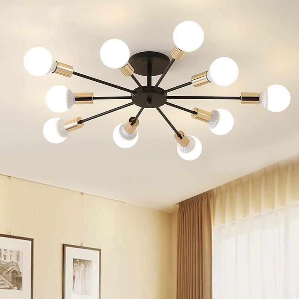 Y-Lights Ceiling Lamp - Black - Steel - 80*35 cm - YLK0068