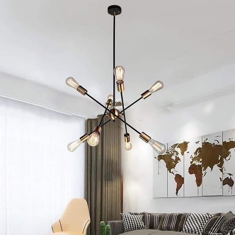 Y-Lights Ceiling Lamp - Gold & Black - Steel - 86*60 cm - YLK0075